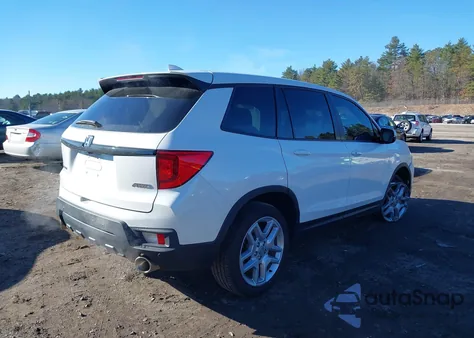 2025 Honda Passport Awd Ex-L from USA, damaged, VIN 5FNYF8H57SB006639